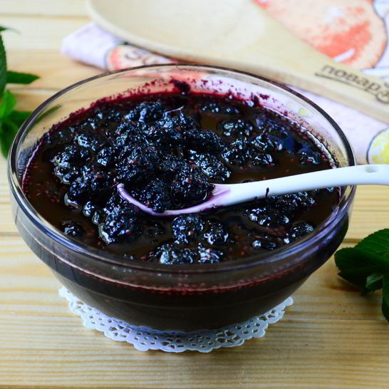 Рецепт варенья из шелковицы на зиму