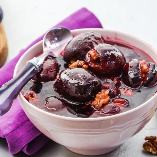 Рецепт варенья из сливы с грецкими орехами