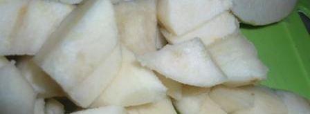 варенье из яблок и груш. Шаг 2