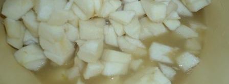 варенье из яблок и груш. Шаг 3