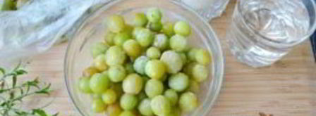 варенье из замороженного крыжовника. Шаг 2