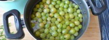 варенье из замороженного крыжовника. Шаг 3