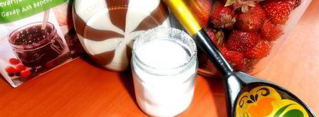 варенье клубника в шоколаде. Шаг 3