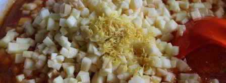 яблочно-морошковый конфитюр с мартини. Шаг 3