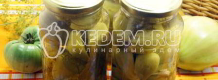 вкусные зеленые помидоры на зиму. Шаг 11