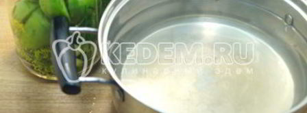 вкусные зеленые помидоры на зиму. Шаг 7