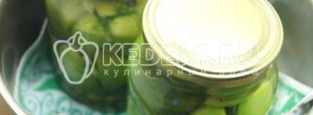 вкусные зеленые помидоры на зиму. Шаг 9