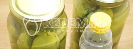 вкусные зеленые помидоры на зиму. Шаг 10