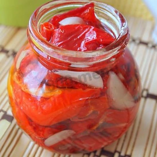 Рецепт вяленых перцев на зиму