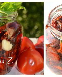 Вяленые помидоры с лимонным базиликом