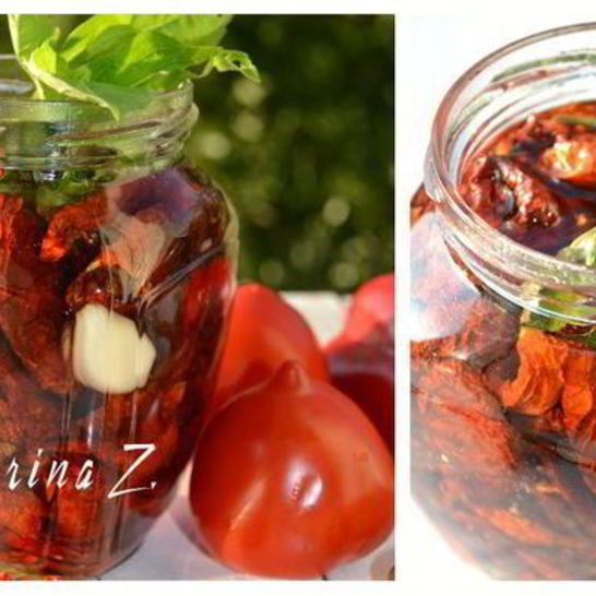 Рецепт вяленых помидоров с лимонным базиликом