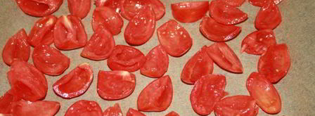 вяленые помидоры в оливковом масле с чесноком и травами. Шаг 4