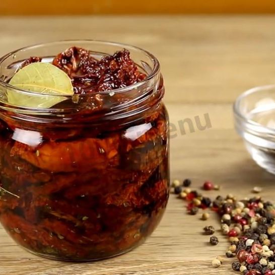 Рецепт вяленых помидоров в оливковом масле