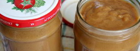 яблочное пюре с вареной сгущенкой на зиму. Шаг 6