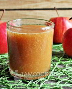 Яблочный сок с мякотью на зиму