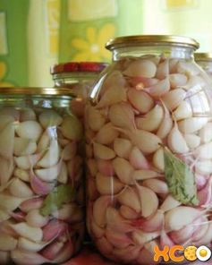 Заготовка чеснока на зиму