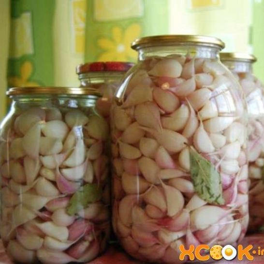 Рецепт заготовки чеснока на зиму