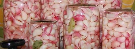 заготовка чеснока на зиму. Шаг 9