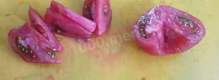 заготовка из помидоров на зиму. Шаг 3