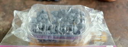 заморозка голубики на зиму. Шаг 9