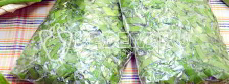 заморозка щавеля на зиму. Шаг 6