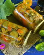 Жареные огурцы на зиму