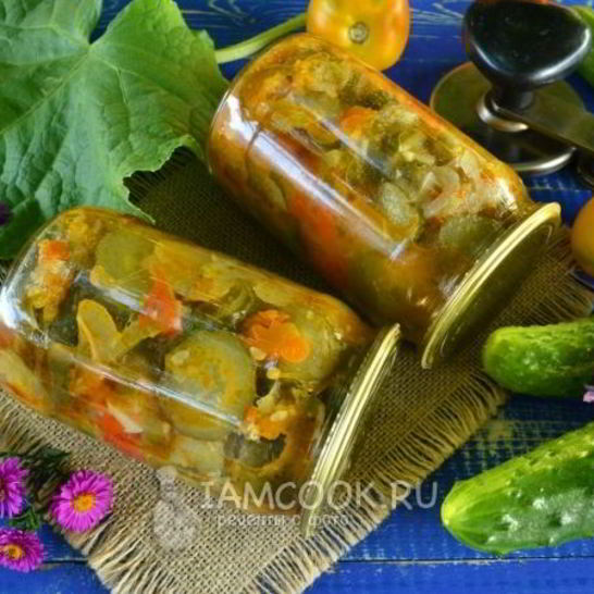 Рецепт жареных огурцов на зиму