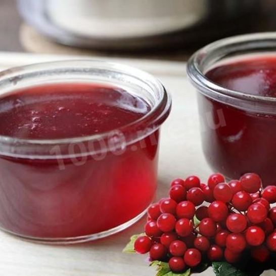 Рецепт желе из калины на зиму