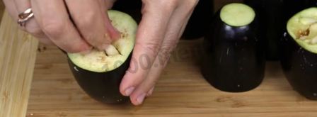 баклажаны закуска с чесноком. Шаг 5