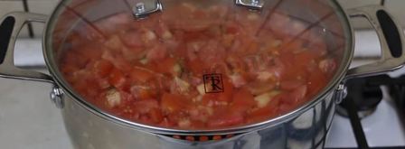 баклажаны закуска с чесноком. Шаг 9