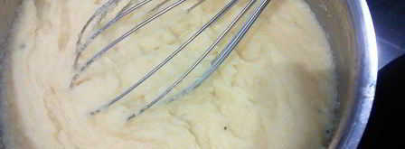 башенки из поленты и баклажанов. Шаг 2