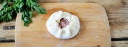 беляши с мясом. Шаг 5