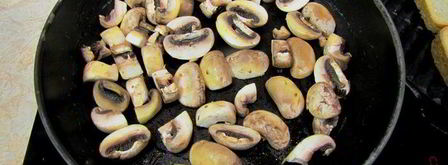 брускетта с грибами. Шаг 3