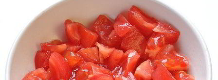 брускетта с помидорами и базиликом. Шаг 5