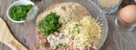 бургер с фрикадельками. Шаг 2