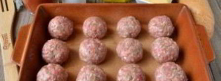 бургер с фрикадельками. Шаг 5