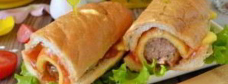 бургер с фрикадельками. Шаг 10