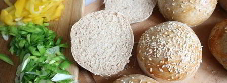 бургер с креветками и голубым сыром. Шаг 12