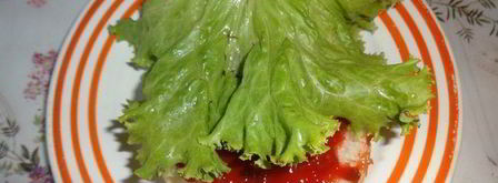 бургер с курицей, омлетом и огурцом. Шаг 6