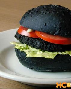 Черный бургер