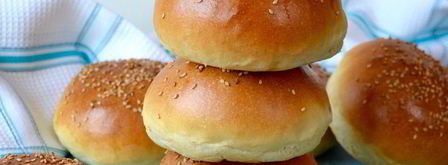 домашние булочки для гамбургеров. Шаг 12