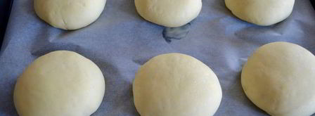 домашние булочки для гамбургеров. Шаг 7