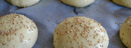 домашние булочки для гамбургеров. Шаг 9