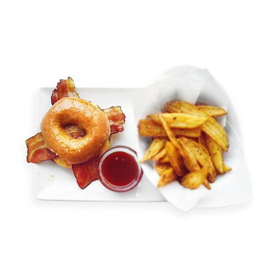 Рецепт доната-бургера