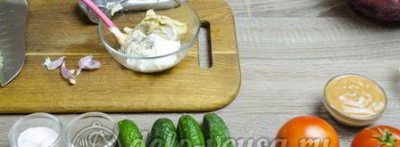 гамбургер c говядиной. Шаг 2