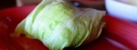 гамбургер на салатных листьях. Шаг 11