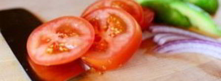 гамбургер на салатных листьях. Шаг 8