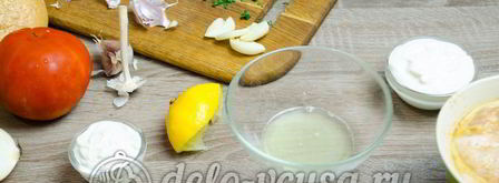 гамбургер с курицей. Шаг 4