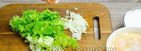 гамбургер с курицей. Шаг 7