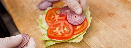 гамбургер скандинавия. Шаг 3